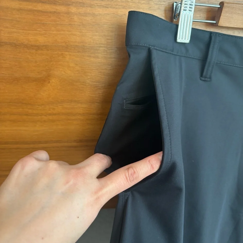 RHONE Commuter Pants In Black, Size 36